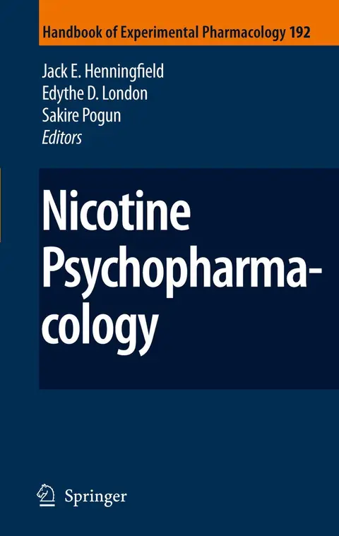 Cover of Nicotine Psychopharmacology