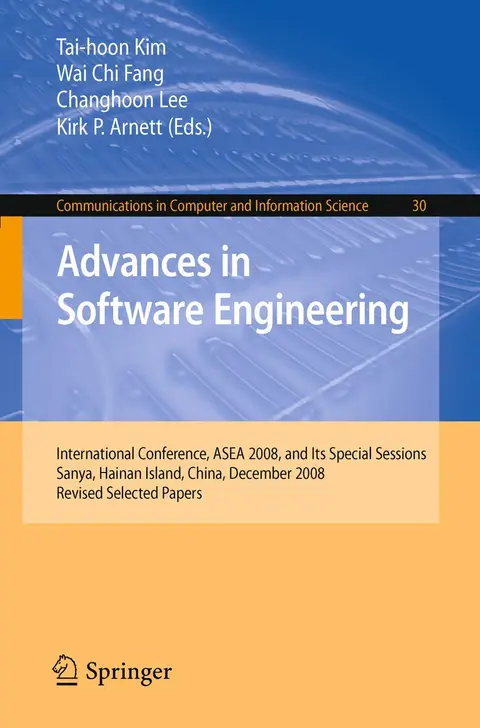 Cover of Advances in Software Engineering