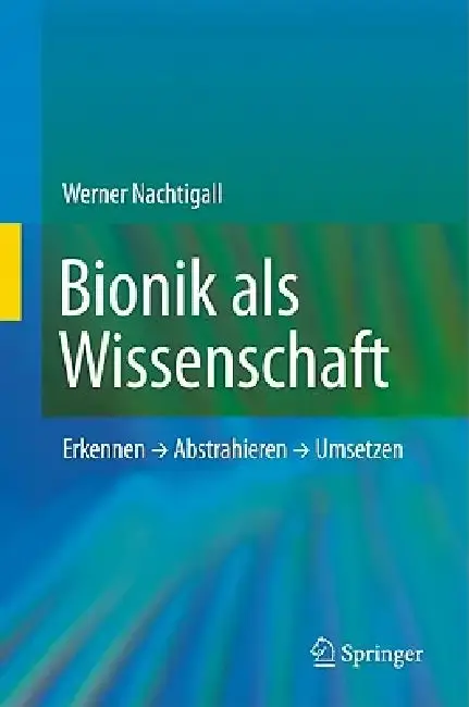 Cover of Bionik Als Wissenschaft