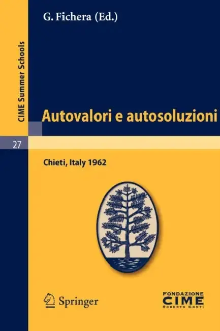 Cover of Autovalori E Autosoluzioni