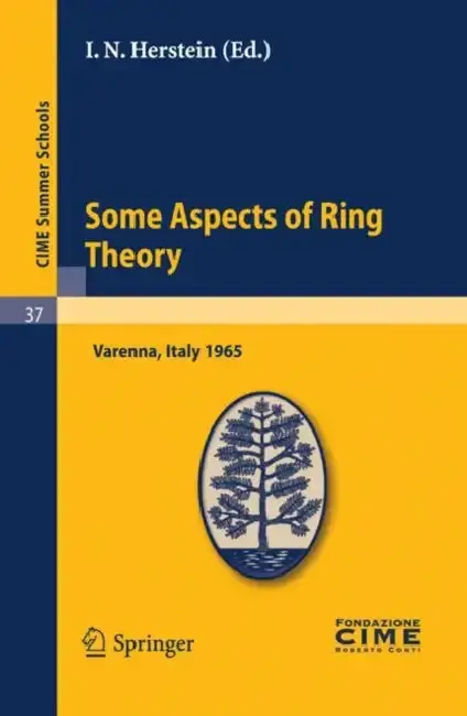 Cover of Some Aspects of Ring Theory