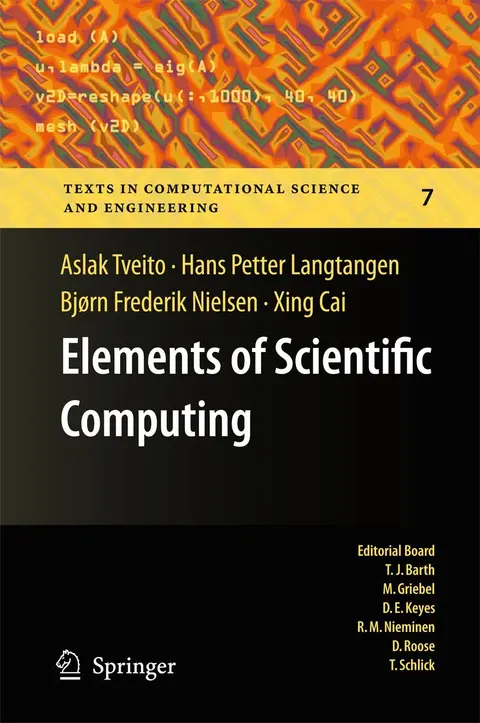 Cover of Elements of Scientific Computing