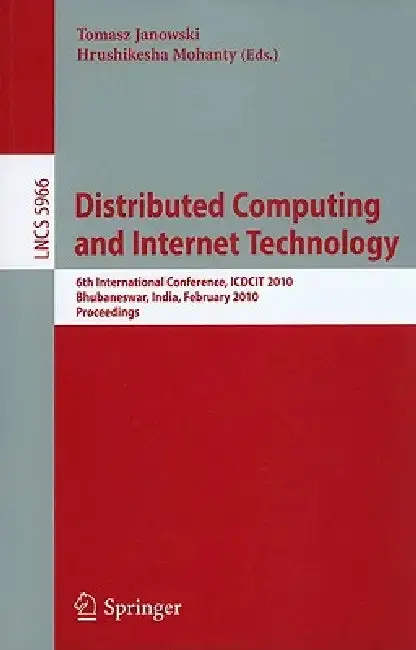 Cover of Distributed Computing and Internet Technology