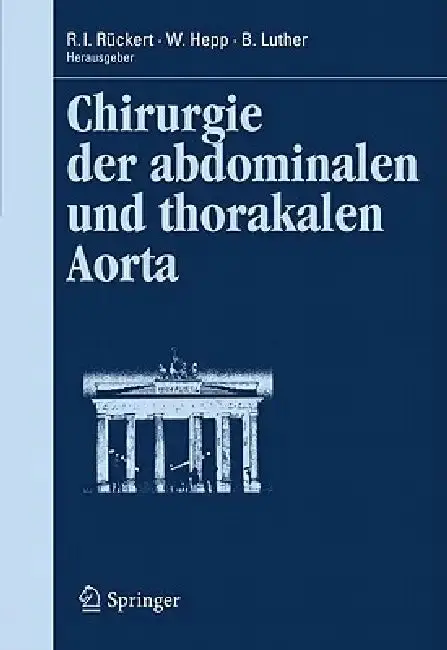 Cover of Chirurgie Der Abdominalen Und Thorakalen Aorta