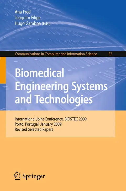 Cover of Biomedical Engineering Systems and Technologies