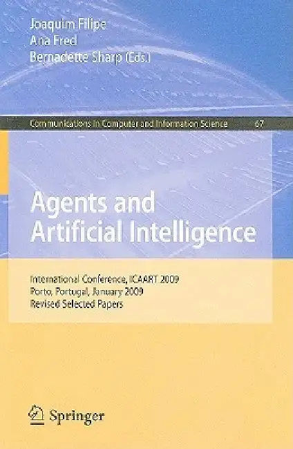 Cover of Agents and Artificial Intelligence