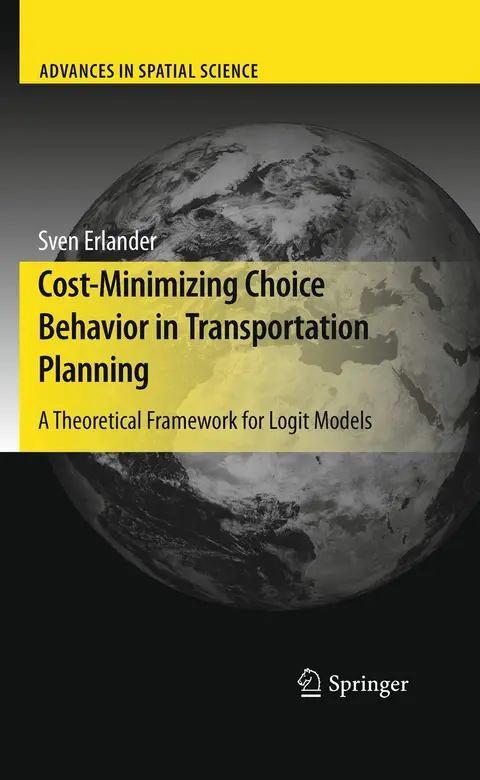 Cover of Cost-Minimizing Choice Behavior in Transportation Planning