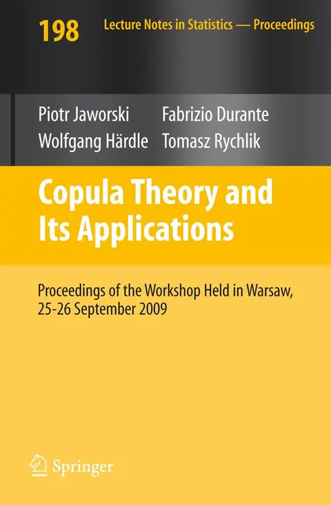 Cover of Copula Theory and Its Applications