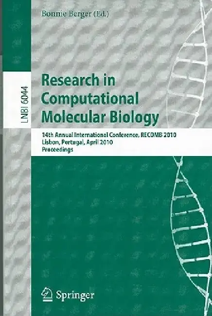 Cover of Research in Computational Molecular Biology