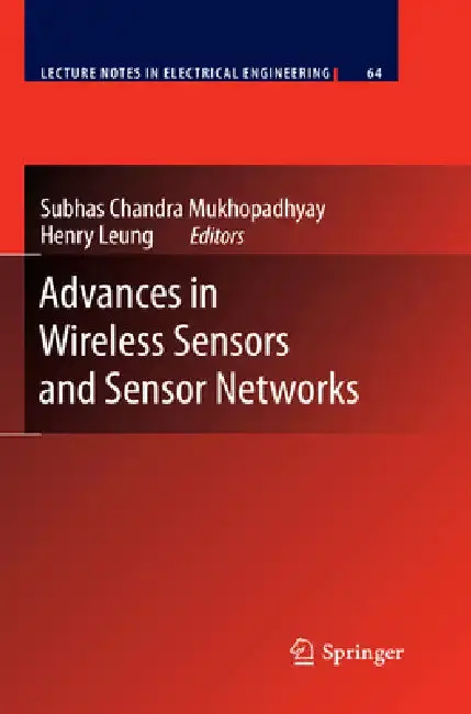 Cover of Advances in Wireless Sensors and Sensor Networks