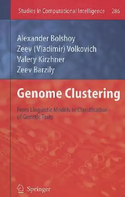 Cover of Genome Clustering