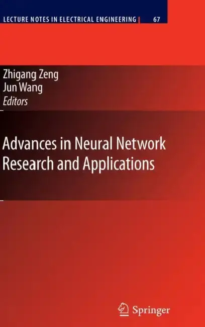 Cover of Advances in Neural Network Research and Applications
