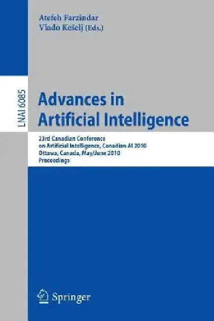 Cover of Advances in Artificial Intelligence