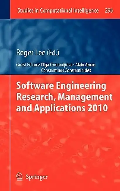 Cover of Software Engineering Research, Management and Applications 2010