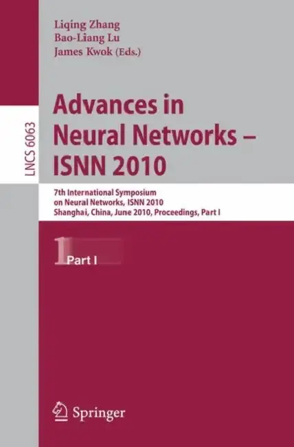 Cover of Advances in Neural Networks - ISNN 2010