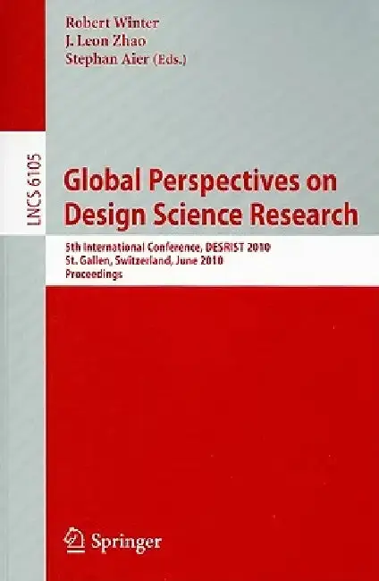 Cover of Global Perspectives on Design Science Research