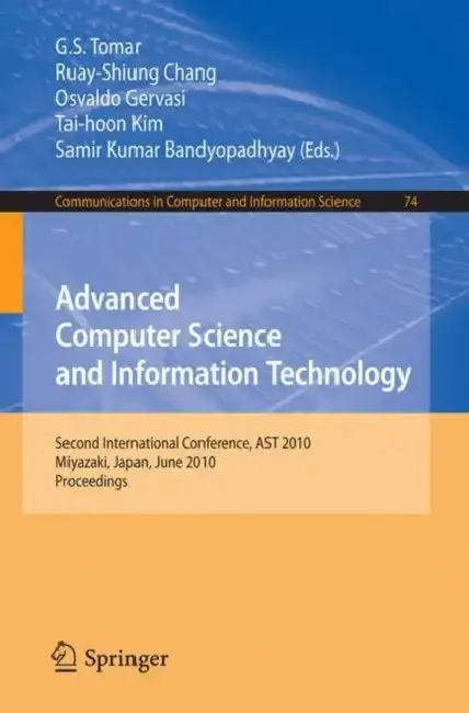 Cover of Advanced Computer Science and Information Technology