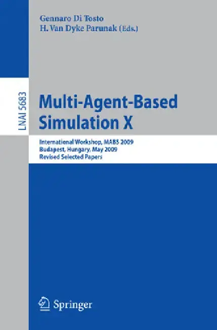 Cover of Multi-Agent-Based Simulation X