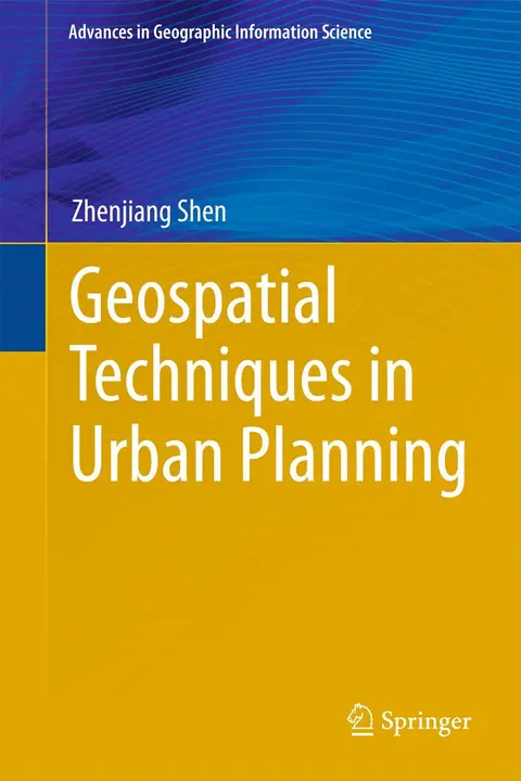 Cover of Geospatial Techniques in Urban Planning
