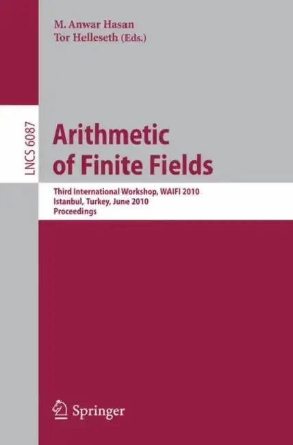 Cover of Arithmetic of Finite Fields