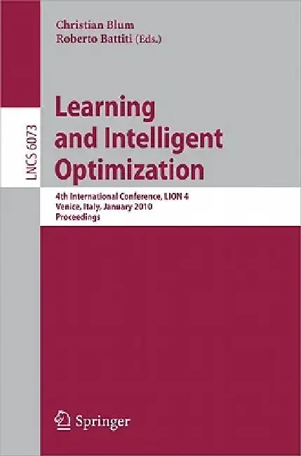 Cover of Learning and Intelligent Optimization