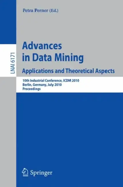 Cover of Advances in Data Mining