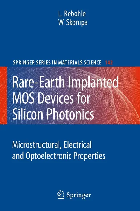 Cover of Rare-Earth Implanted MOS Devices for Silicon Photonics