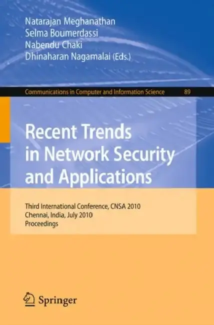 Cover of Recent Trends in Network Security and Applications