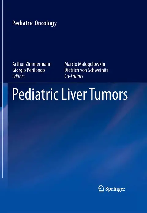 Cover of Pediatric Liver Tumors