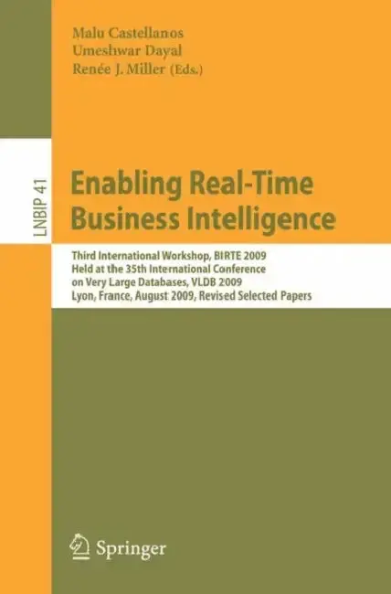 Cover of Enabling Real-Time Business Intelligence