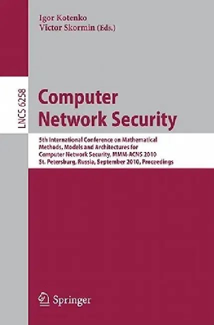 Cover of Computer Network Security