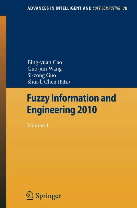 Cover of Fuzzy Information and Engineering 2010