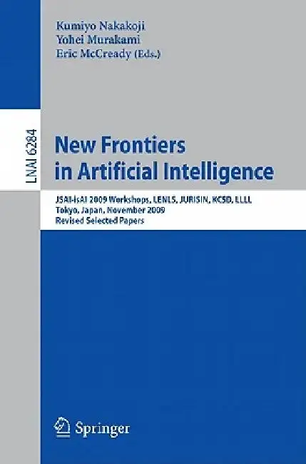 Cover of New Frontiers in Artificial Intelligence