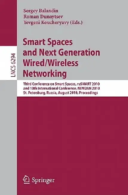 Cover of Smart Spaces and Next Generation Wired/Wireless Networking