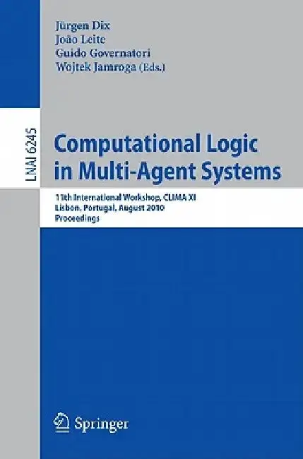 Cover of Computational Logic in Multi-Agent Systems