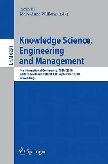 Cover of Knowledge Science, Engineering and Management