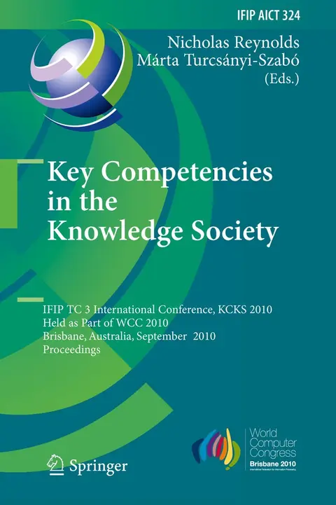 Cover of Key Competencies in the Knowledge Society
