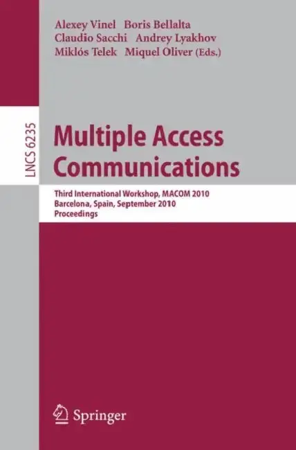 Cover of Multiple Access Communications