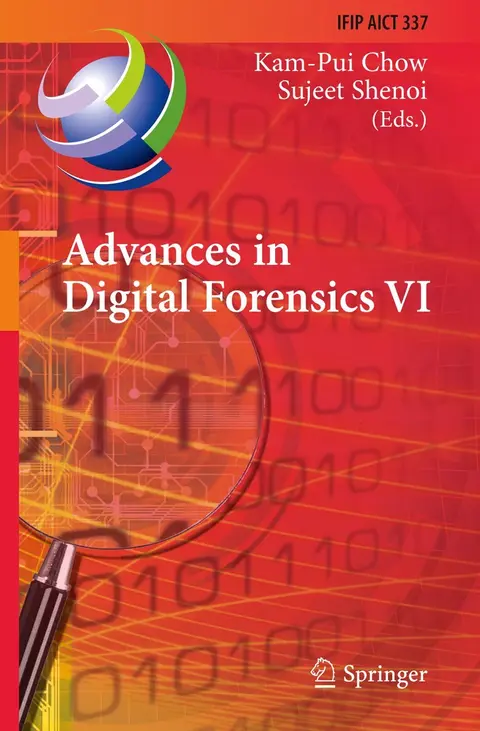 Cover of Advances in Digital Forensics VI