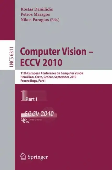 Cover of Computer Vision - ECCV 2010