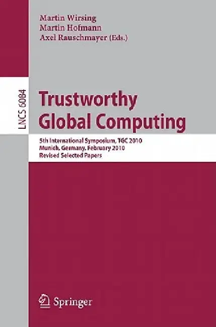 Cover of Trustworthy Global Computing