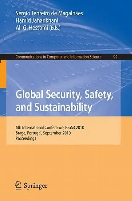 Cover of Global Security, Safety, and Sustainability