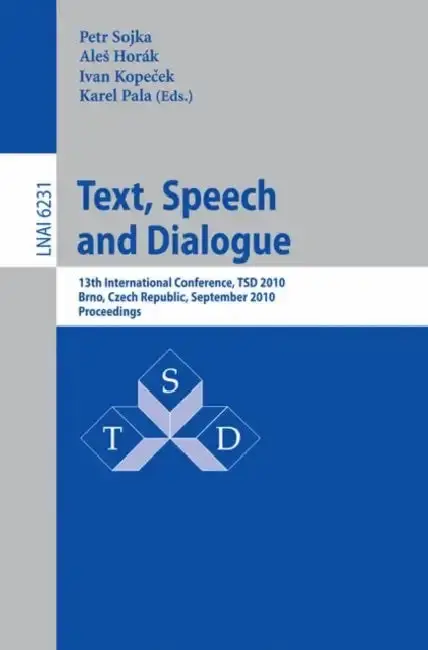Cover of Text, Speech and Dialogue