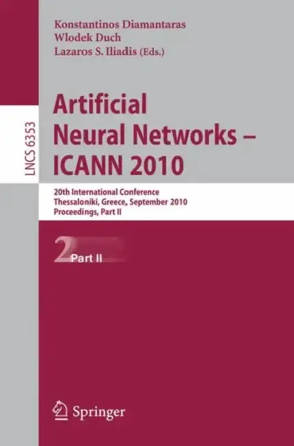 Cover of Artificial Neural Networks - ICANN 2010