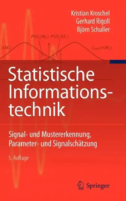 Cover of Statistische Informationstechnik