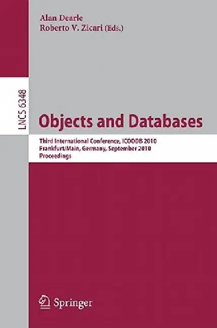 Cover of Objects and Databases