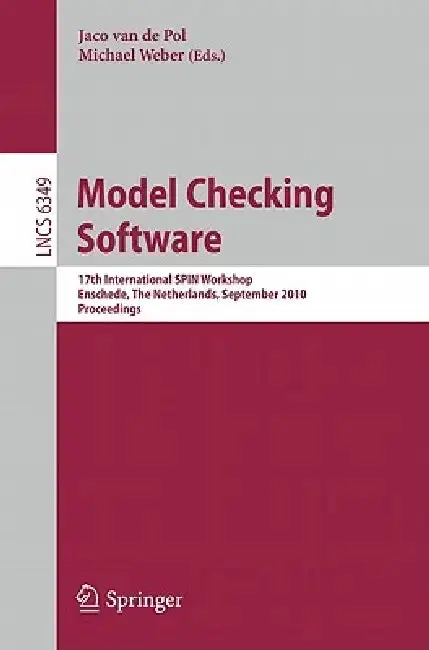 Cover of Model Checking Software