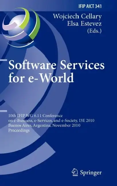 Cover of Software Services for e-World