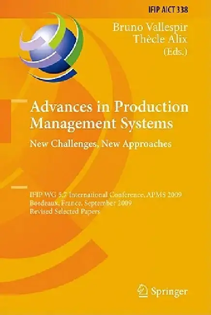 Cover of Advances in Production Management Systems
