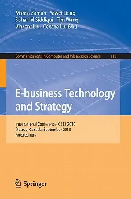 Cover of E-Business Technology and Strategy